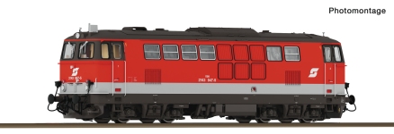 Roco 7300092 - H0 - Diesellok Rh 2143, ÖBB, Ep. V - DC-Vorbereitet